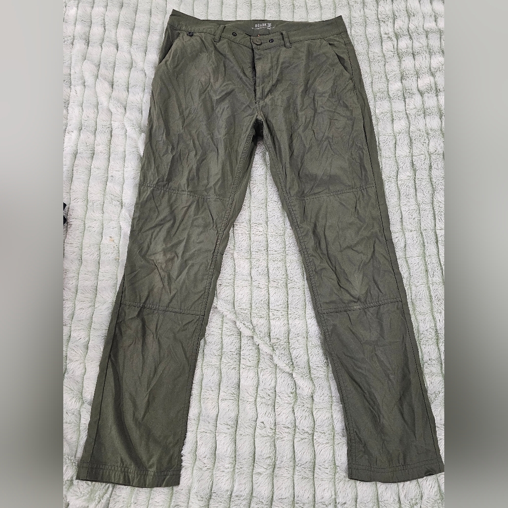 Roark Men's Forest Green Cargo Pants